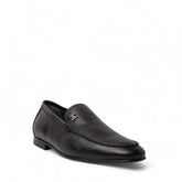 Italian Men Black Leather Shoes #4966