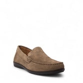 Italian Men Beige Chamois Espadrilles #4987