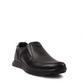 Italian Men Black Leather Shoes #4993