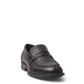 Men Black Leather Shoes #5004