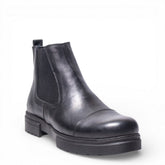 Men Black Leather Hal fBoot #5016