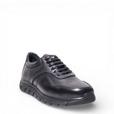 Men Black Leather Shoes #5047