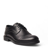 Men Black Leather Shoes #5050