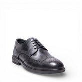 Men Black Leather Shoes #5058