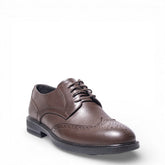 Men Brown Leather Shoes #5059