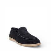 Men Black Chamois Shoes #5077