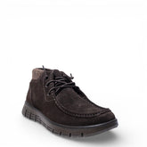 Italian Men Brown Chamois HalfBoot #5111