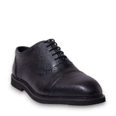 Men Black Leather Shoes #5147