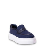 Men Navy Cloth Espadrilles #5153