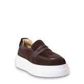 Men Brown Chamois Espadrilles #5159