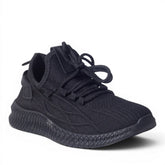 Europeon Union Men Black Cloth Shoes #5209
