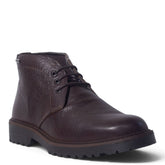 Italian Men Brown Leather Half Boot #5262