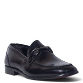 Italian Men Black Vernis Leather Shoes #5267