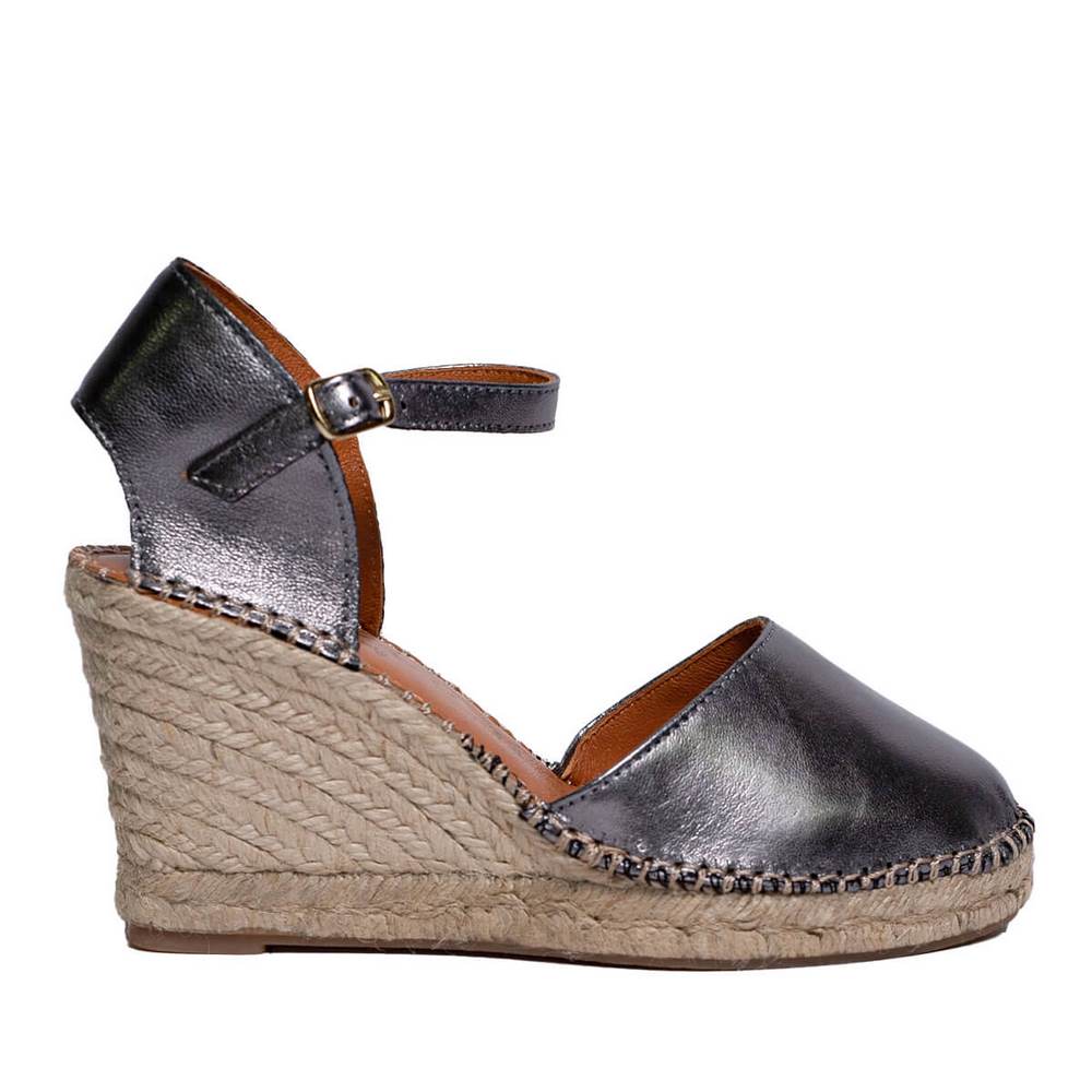 Italian Women Oxide Leather Wedges #0634