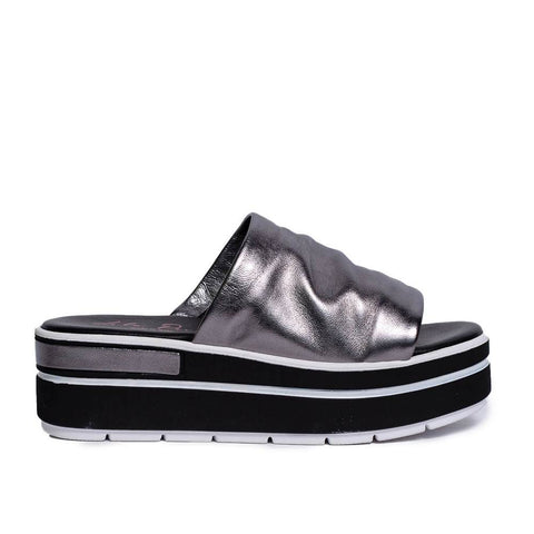 Italian Women Oxide Leather Wedges #0705