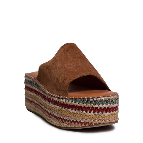 Italian Women Havan CHAMOIS Wedges #0716