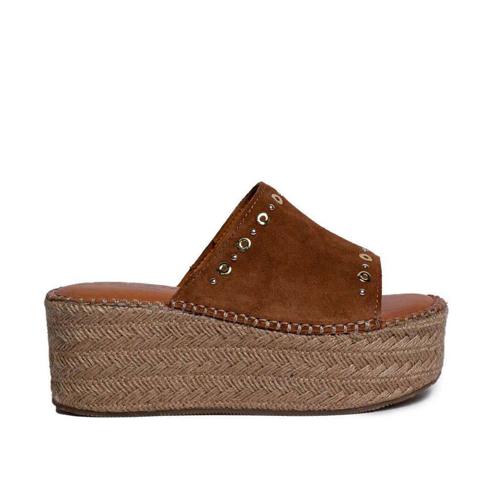 Italian Women Havan CHAMOIS Wedges #0719