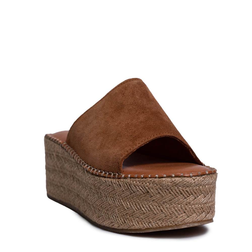 Italian Women Havan CHAMOIS Wedges #0721