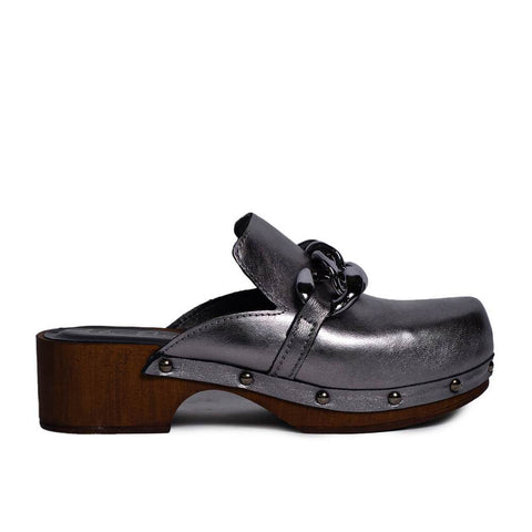 Italian Women Oxide Leather Wedges #0740