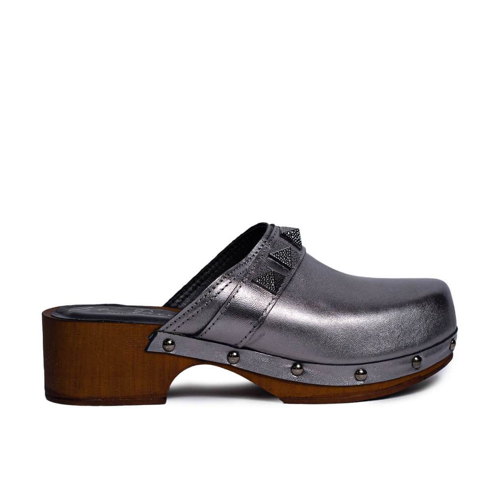 Italian Women Oxide Leather Wedges #0744