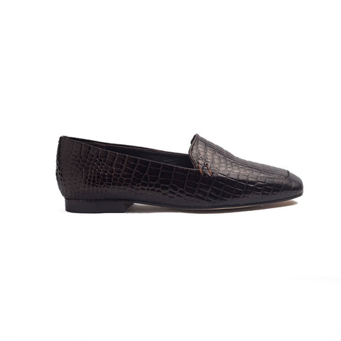 Spanish Women Brown Leather Shoes #1344