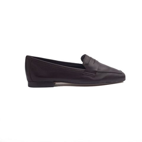 Spanish Women Brown Leather Shoes #1347
