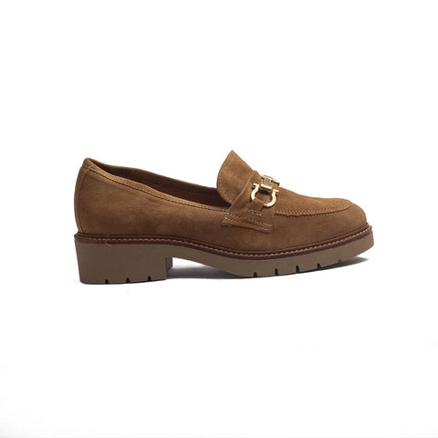 Spanish Women Beige Chamois Shoes #1394