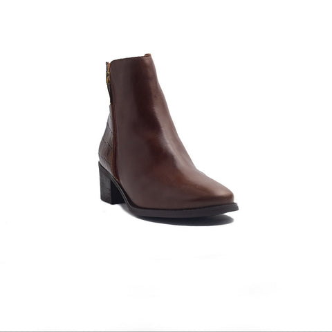 Spanish Women Havan Leather Half Boot #1435