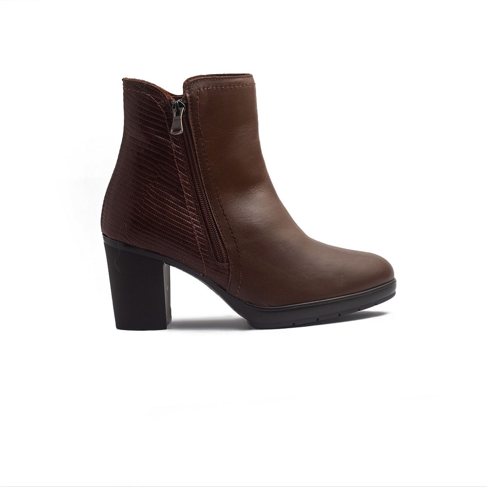 Spanish Women Havan Leather Half Boot #1456