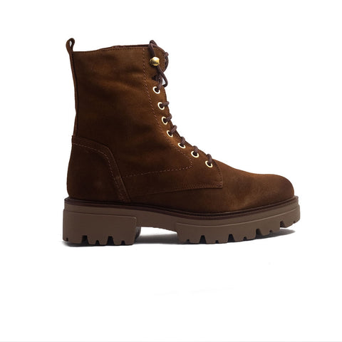 Spanish Women Havan Chamois Half Boot #1474