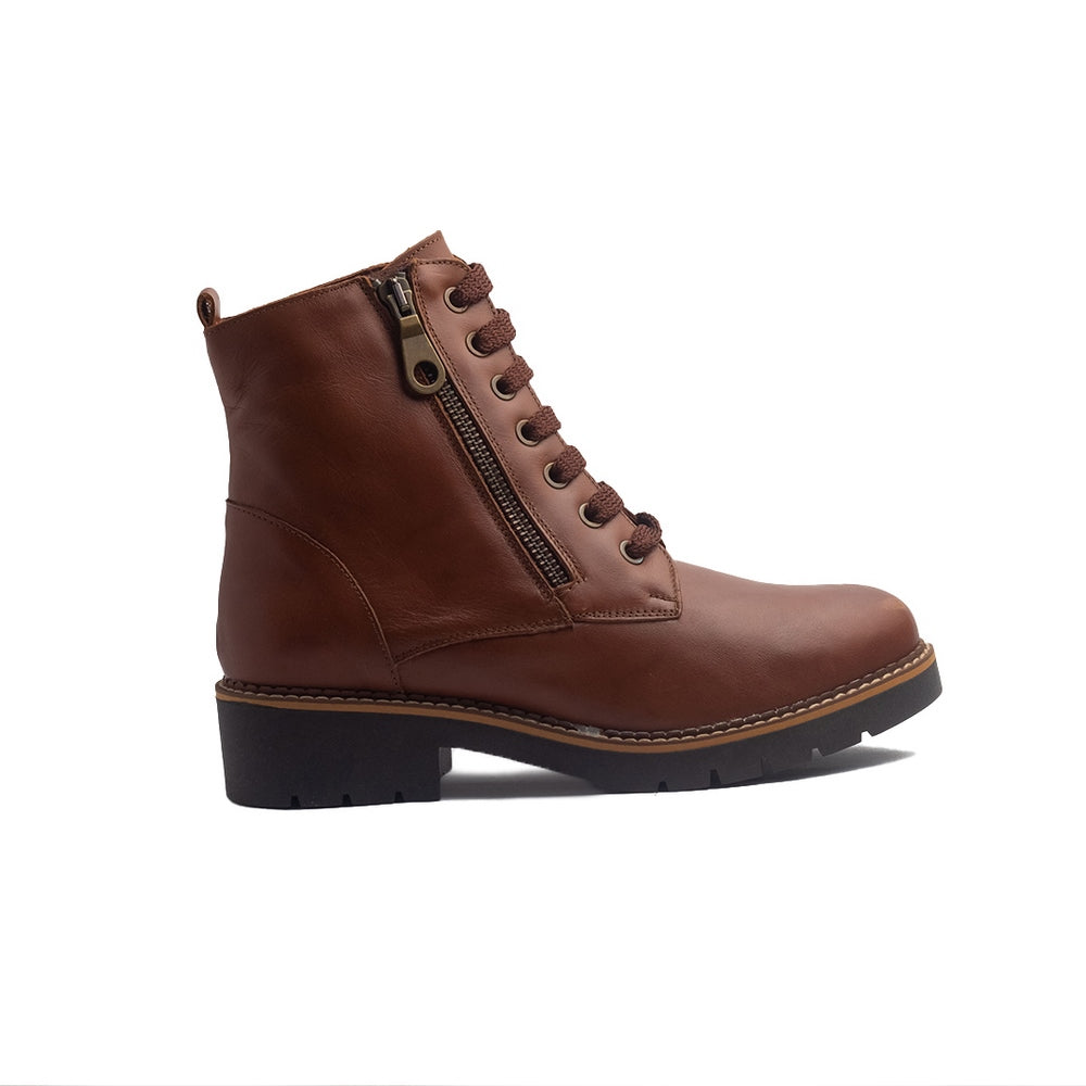 Spanish Women Havan Leather Half Boot #1478