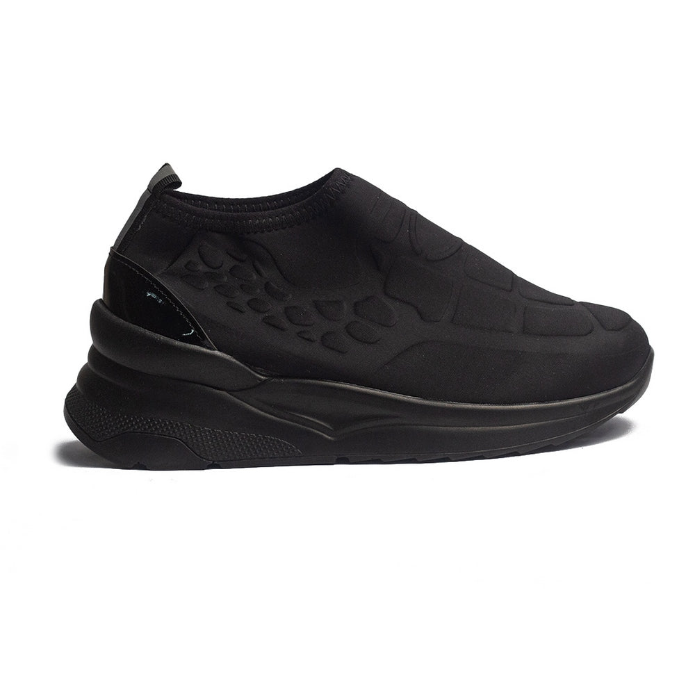 Turkish Women Black Cloth Shoes #1581