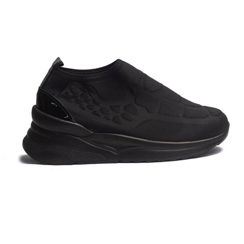 Turkish Women Black Cloth Shoes #1581