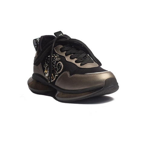 Turkish Women Oxide Leather * Cloth Shoes #1617