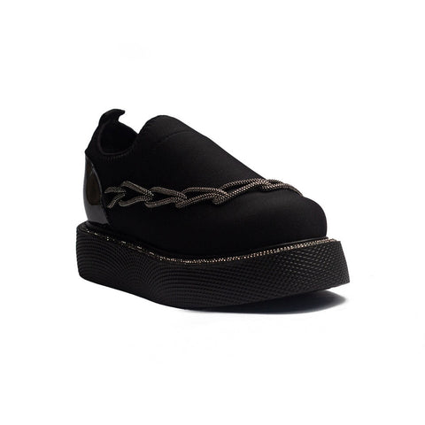 Turkish Women Black Water Proof Shoes #1656