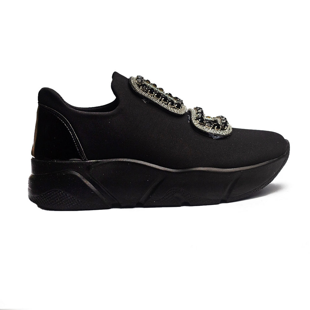 Turkish Women Black Water Proof Shoes #1663