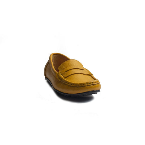 Turkish Women Yellow Leather Espadrilles #1720