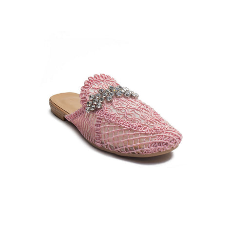 Turkish Women Pink MAGDOOL Mules #1754
