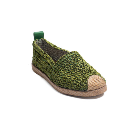 Turkish Women Green MAGDOOL Espadrilles #1758