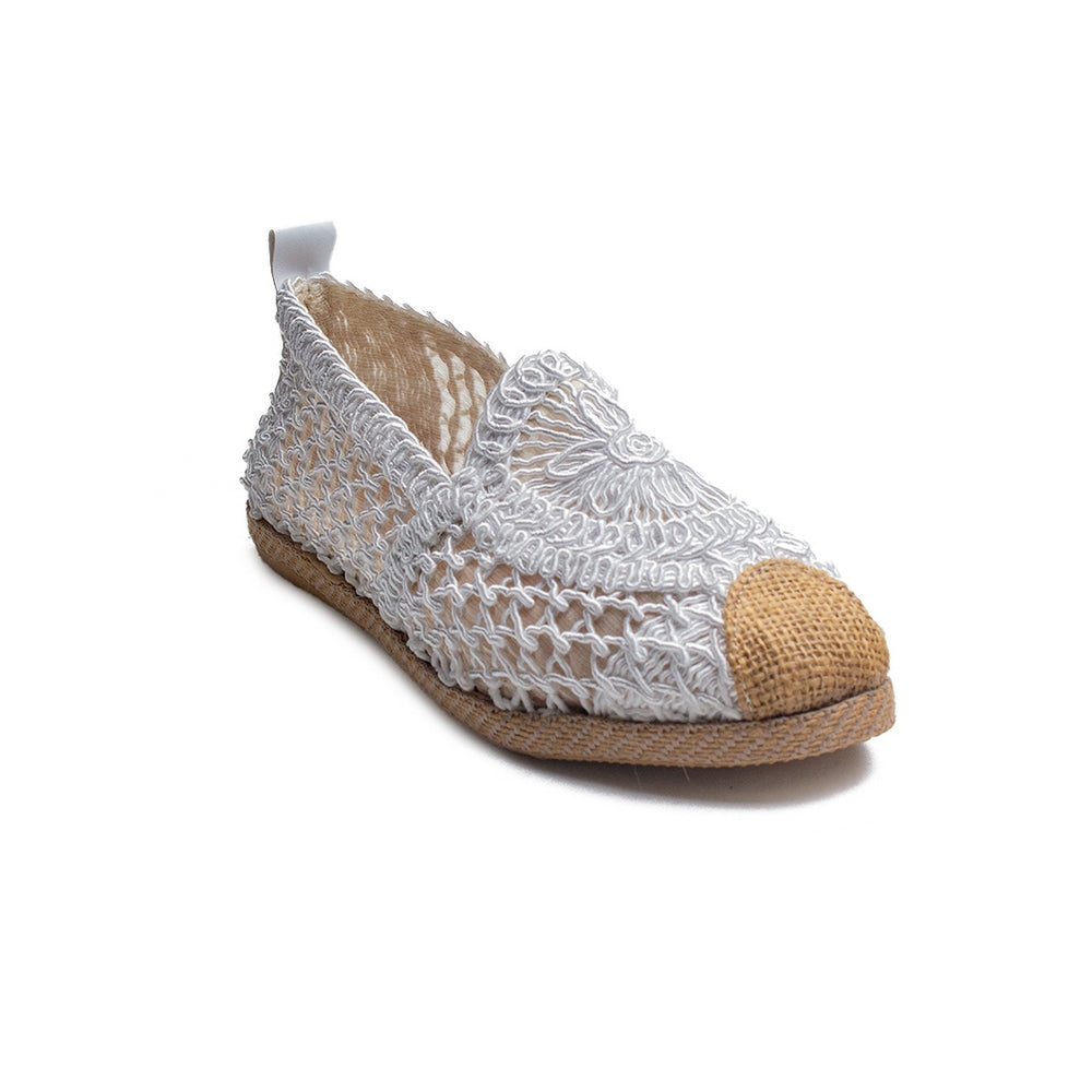 Turkish Women white MAGDOOL Espadrilles #1760