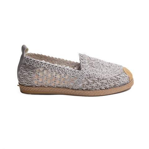 Turkish Women Grey MAGDOOL Espadrilles #1763