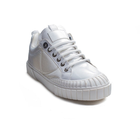 Turkish Women white Leather Shoes #1772