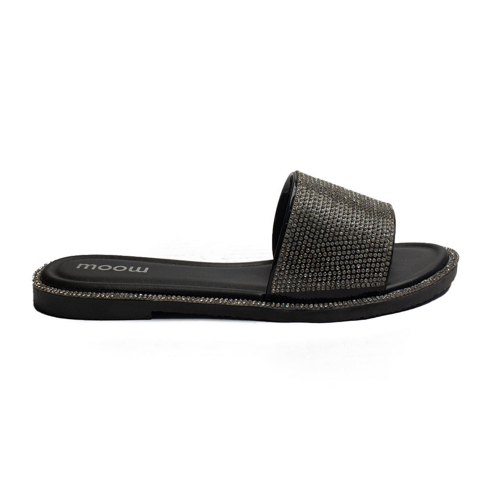 Europeon Union Women Silver Plastic Slipper #1931