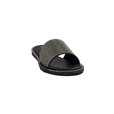 Europeon Union Women Silver Plastic Slipper #1931