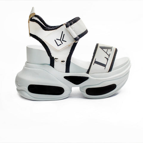 Turkish Women White Cloth Sandal #2017