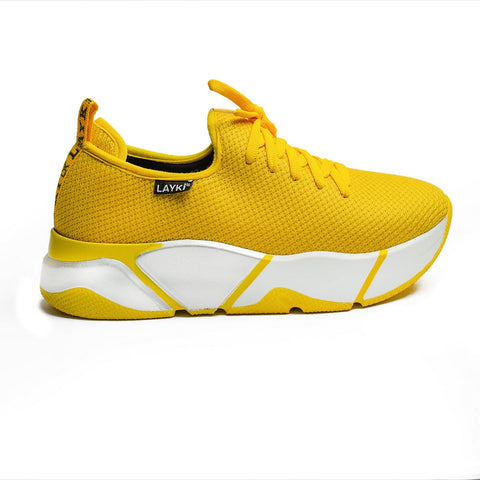 Turkish Women Yellow Cloth Shoes #2030