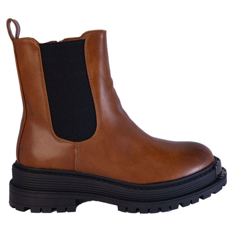 Europeon Union Women Havan Leather Half Boot #2232