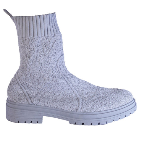 Europeon Union Women Grey Cloth Half Boot #2300