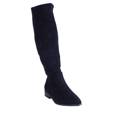 Europeon Union Women Black Chamois Boots #2351