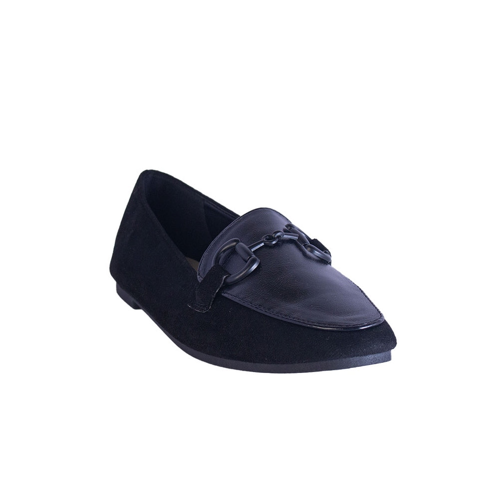 Europeon Union Women Black Leather Shoes #2376